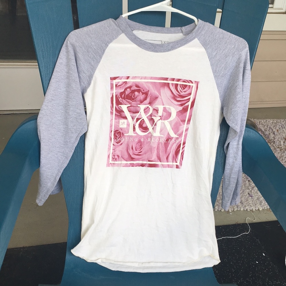 Young & Reckless 3/4 sleeve top